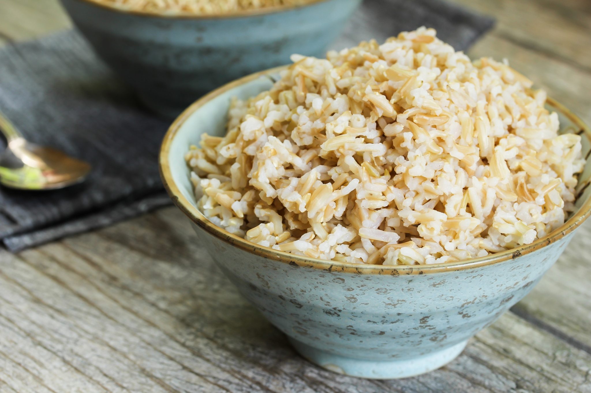 Brown rice for gut health